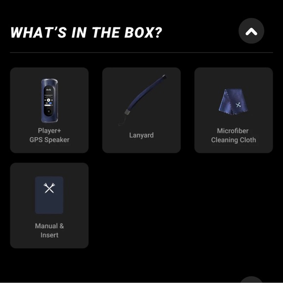 Blue Tees Player+ GPS Speaker - Picture 12 of 12